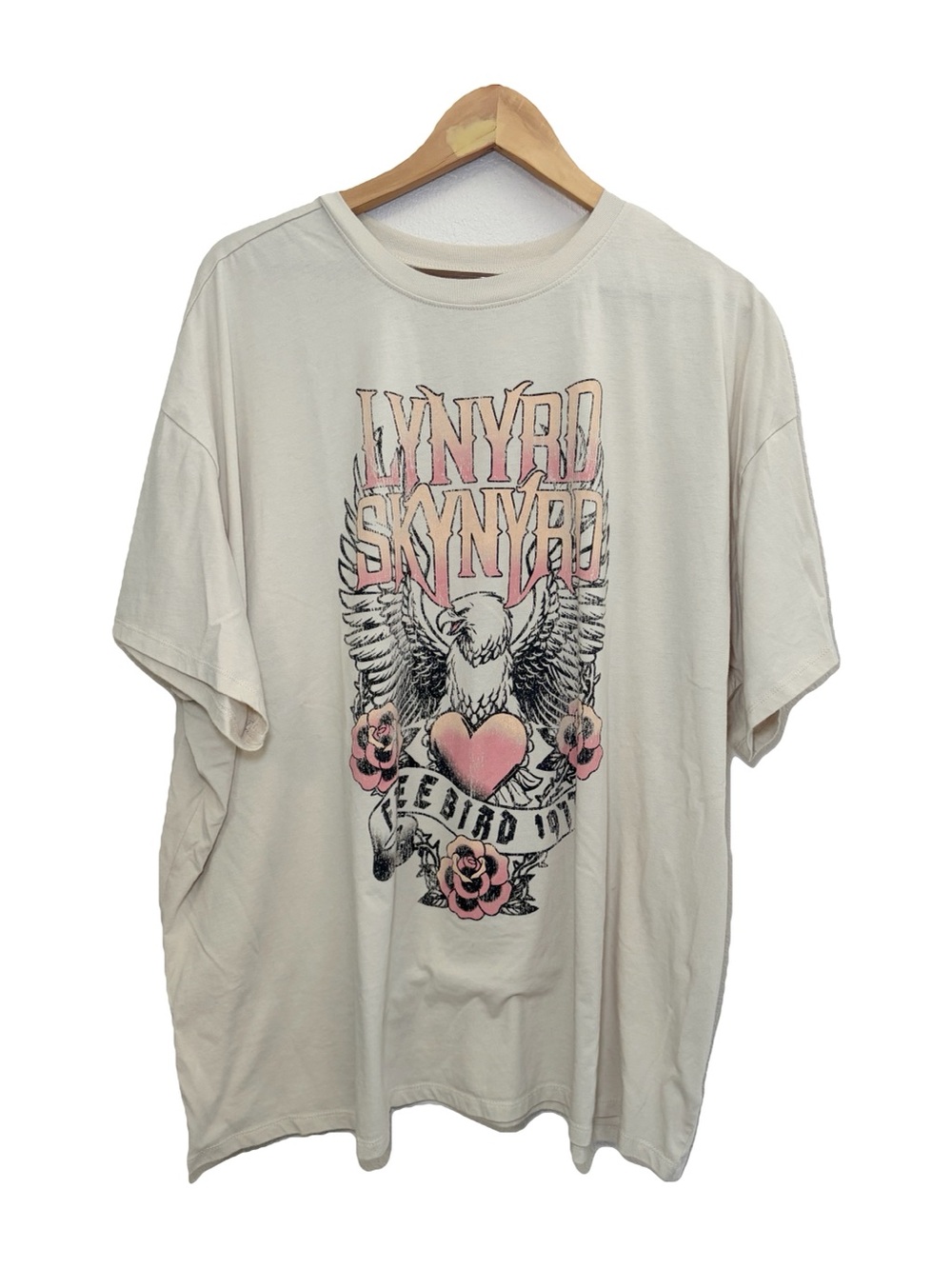 torrid LYNYRD SKYNYRD Oversized Cotton Jersey Tunic Graphic Tee Sz 3x Plus Size
